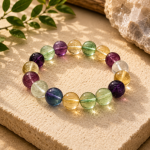 Fluorite Clarity Flow Bracelet