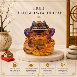 Liuli 3 Legged Wealth Toad