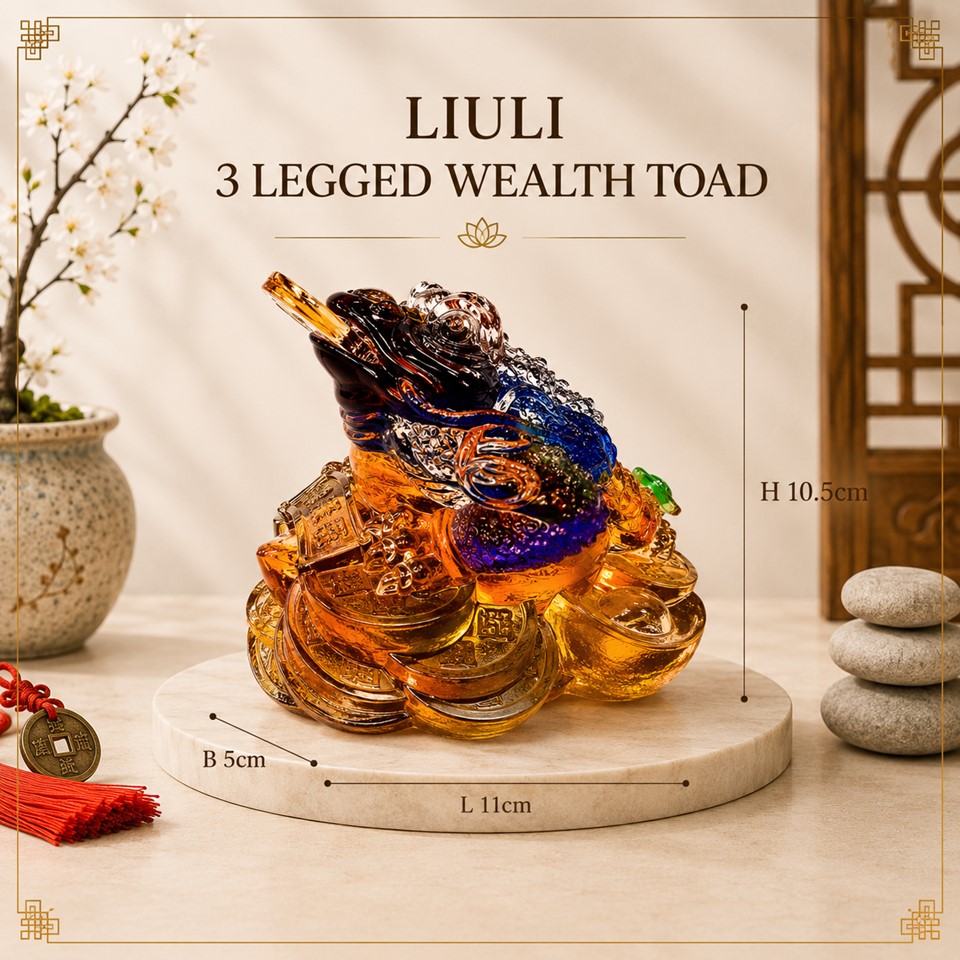 Liuli 3 Legged Wealth Toad - Image 2