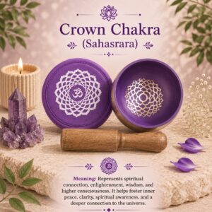 Crown Chakra Singing Bowl