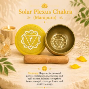 Solar Plexus Chakra Singing Bowl