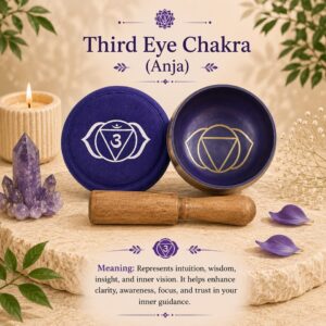Third Eye Chakra Singing Bowl