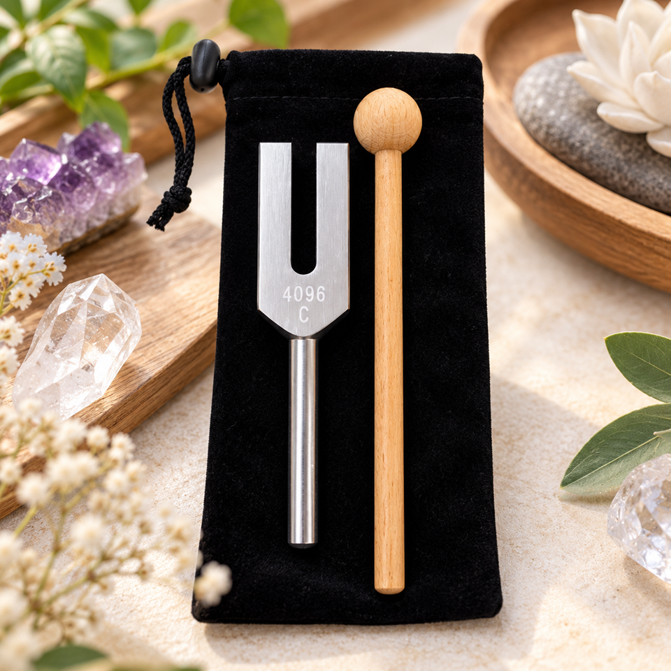 4096 Hz Crystal Tuning Fork – Angel Tuner